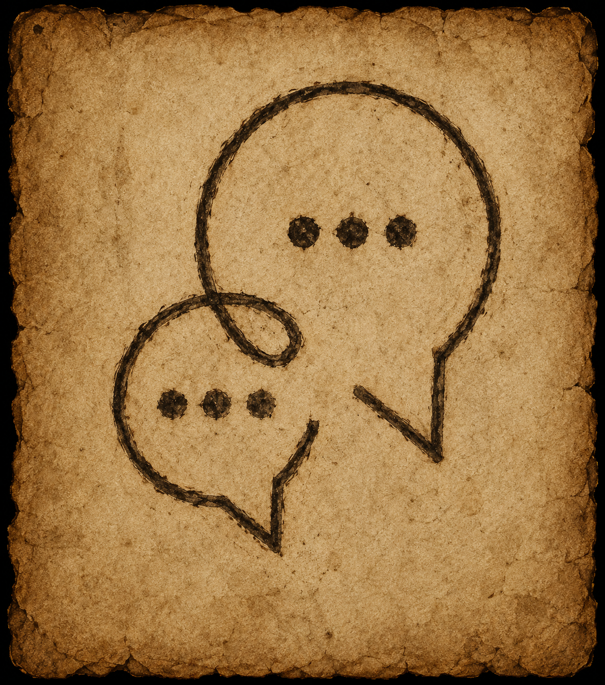chat bubble icons