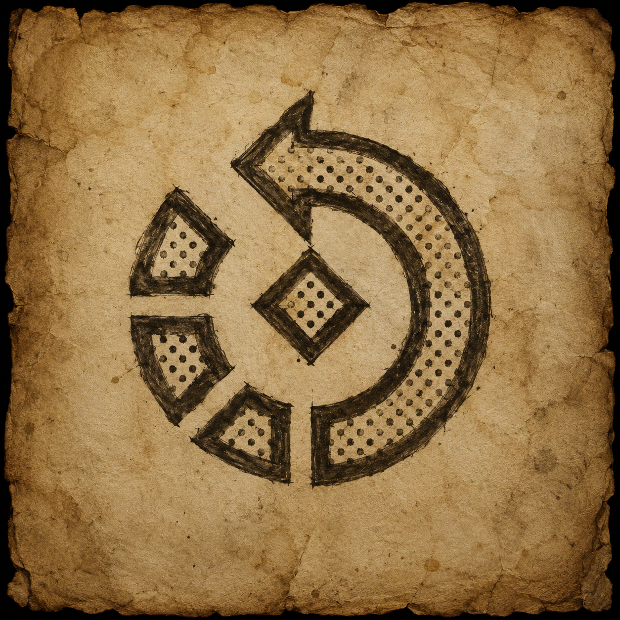 Counter clockwise icon